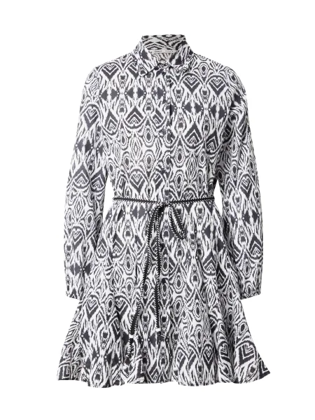 ONLY Rochie tip bluză ONLLUMINA negru alb