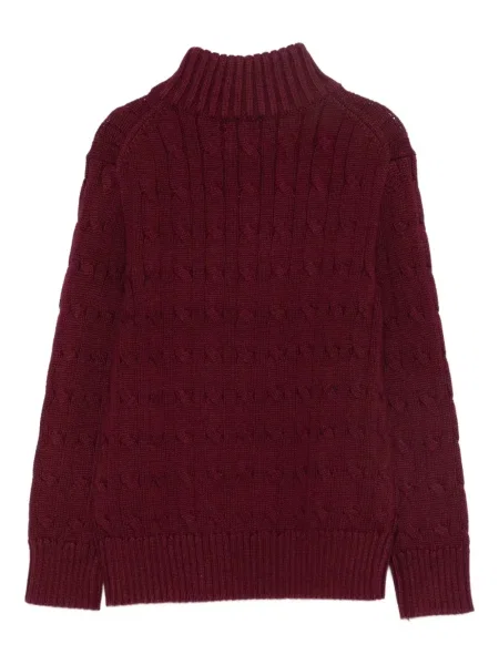 Sweter dziecięcy Polo Ralph Lauren czerwony