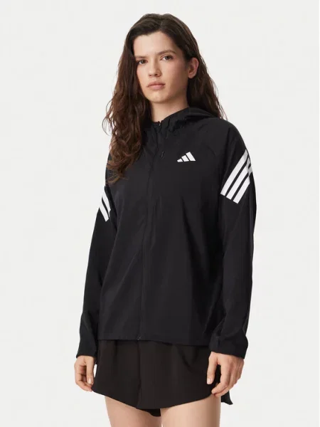 Adidas Демісезонна куртка Running чорний