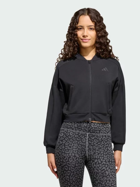 Детский свитер Adidas черный