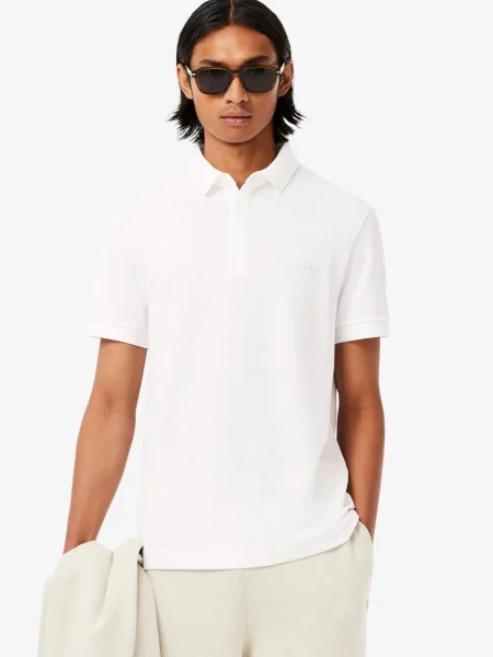 Поло Lacoste біле