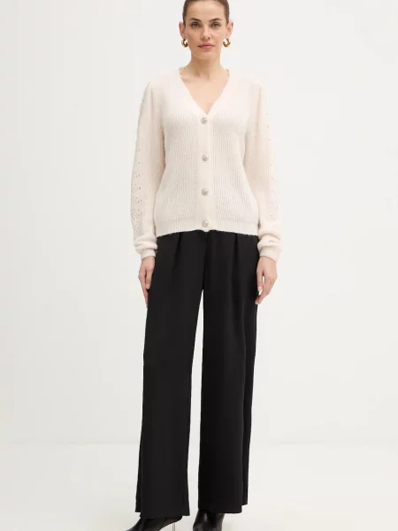 Кардиган з додаванням вовни Morgan MPLAY бежевий