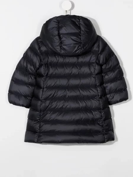 Kurtka puchowa dziecięca Moncler Enfant niebieska