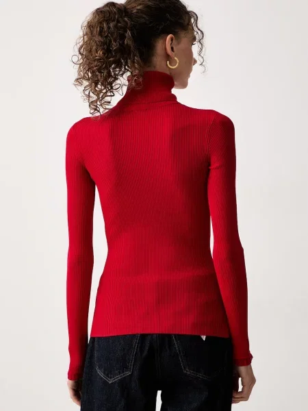 Elisabetta Franchi Garbó piros