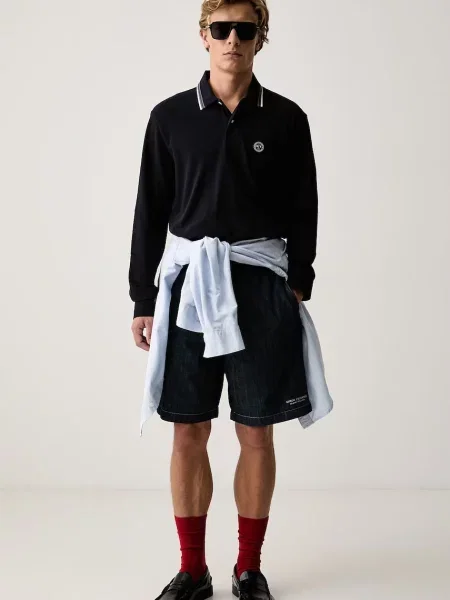 Tricou cu mânecă lungă Armani Exchange