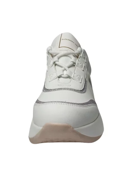 Sneakersy Alexander Smith skórzane białe
