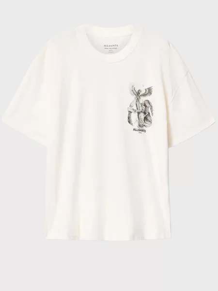 Футболка Allsaints біла