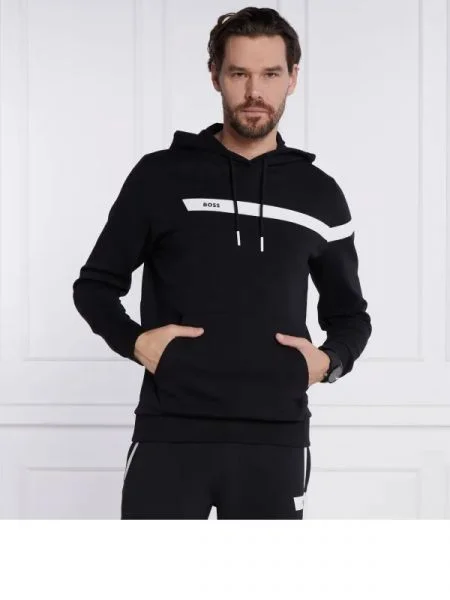 BOSS GREEN Hanorac Soody 1 negru