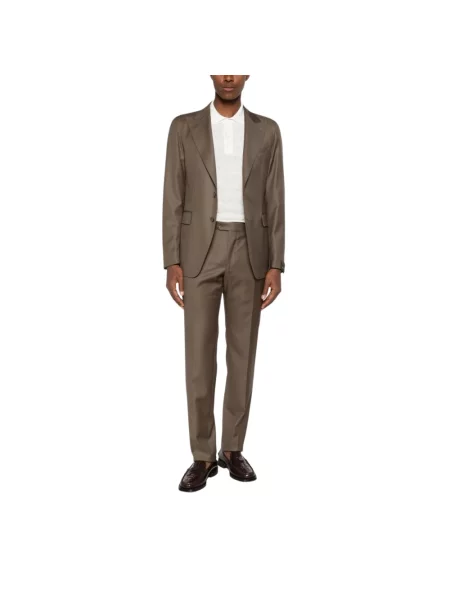 Garnitur Tagliatore wełniany brązowy