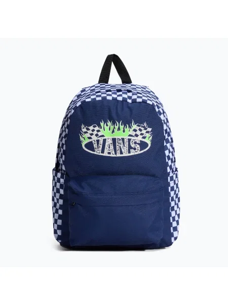 Rucsac de oraș pentru copii Vans Old Skool Grom 18 l checkerboard deep indigo
