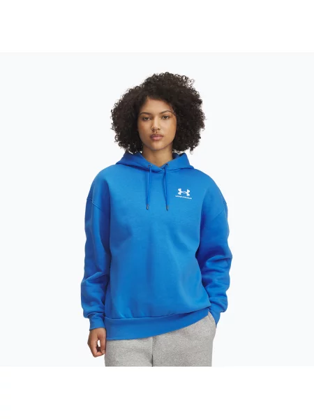 Худі Under Armour Icon Fleece Hoodie синій атлантичний/білий біле