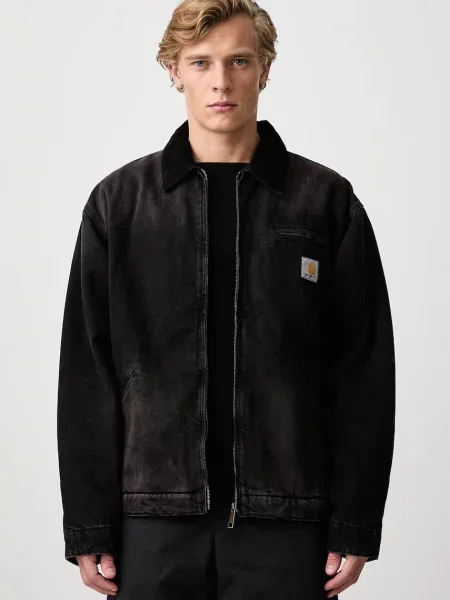 Carhartt WIP OG Detroit Jacket jachetă scurtă din denim pentru bărbați
