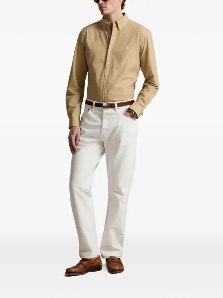 Șosete Polo Ralph Lauren cu broderie în carouri de flanelă verde