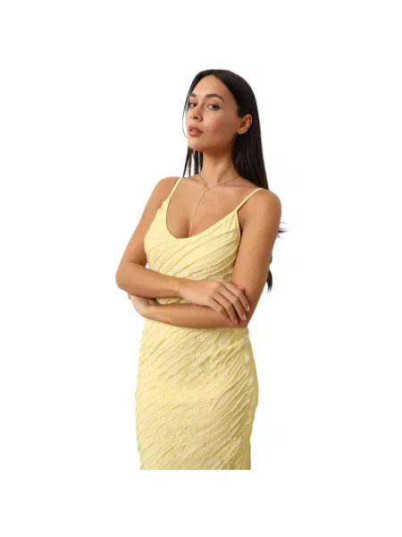 Rochie La Modeuse galben