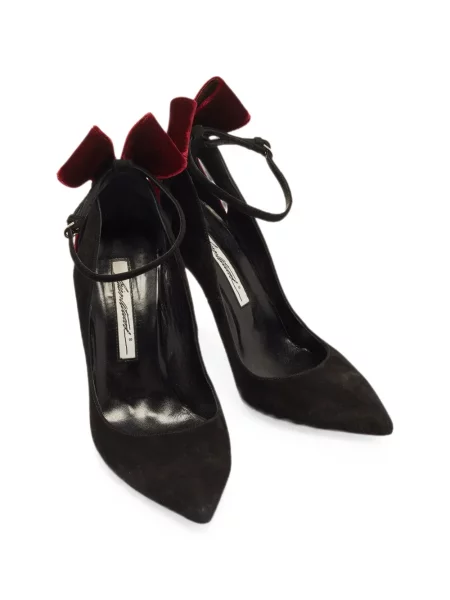 Pantofi cu toc Brian Atwood cu funde negru
