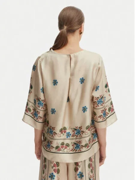 Weekend Max Mara bluza ženska svilena SAMBA bež