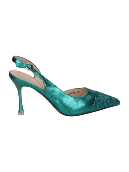 Salonke Polka Shoes zelena