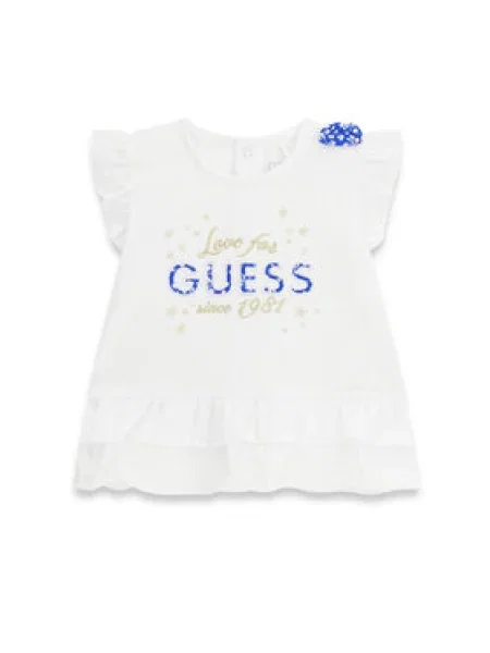 Dětské tričko Guess modré