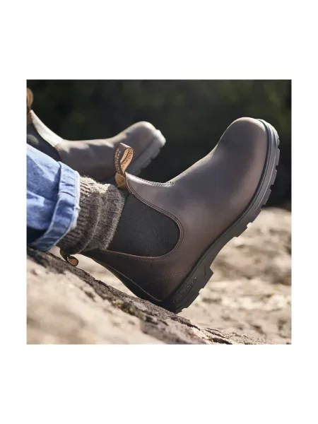 Členkové topánky Blundstone čierna