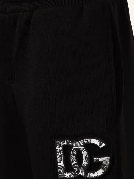 Dolce & Gabbana Spodnie Dresowe schwarz czarne