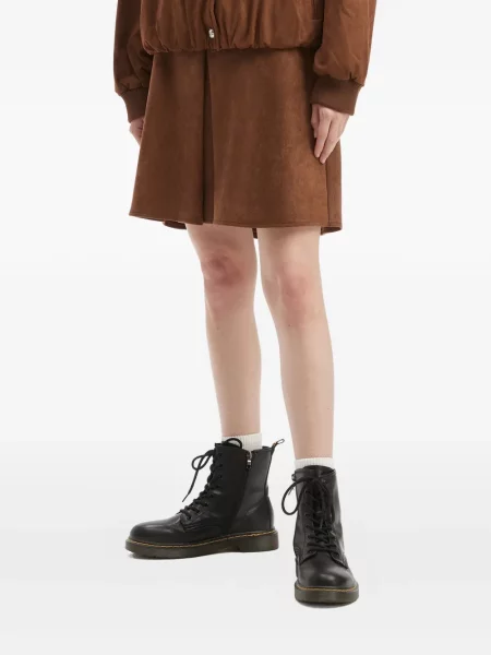 Fusta plisata Tout A Coup plisată maro