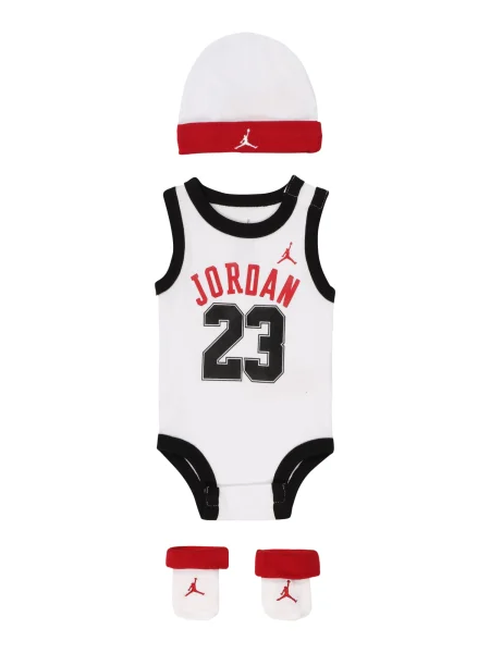 Palton copii Jordan alb