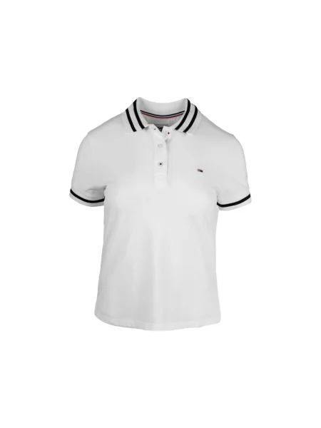 Polo Tommy Hilfiger alb