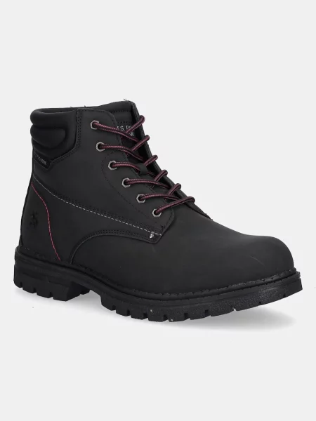 Високи обувки U.S. Polo Assn. мъжки черно