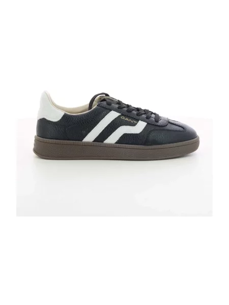 Sneakersy Gant skórzane czarne