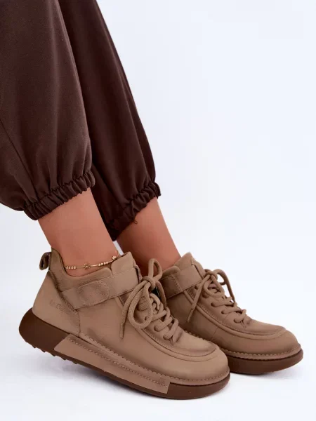 Čizmice Lee Cooper smeđa