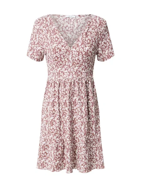 ABOUT YOU Rochie de vară Dena maro alb