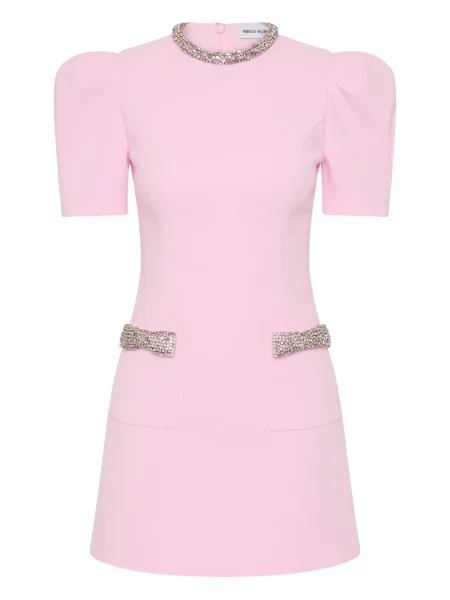 Mała mały sukienka mini Rebecca Vallance garniturowa różowa