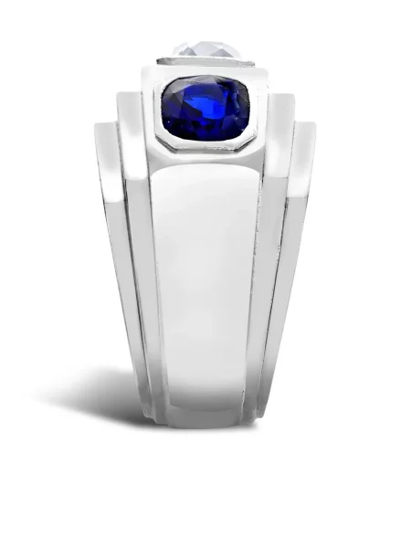 Diamant prsten René Boivin stříbrný