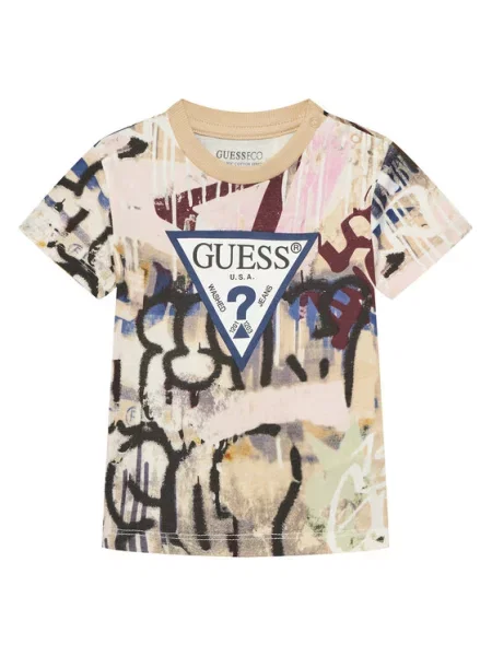 Guess Majica Pisana Regular Fit