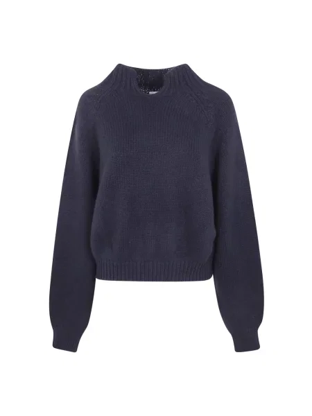 Sweter Khaite z kaszmiru niebieski