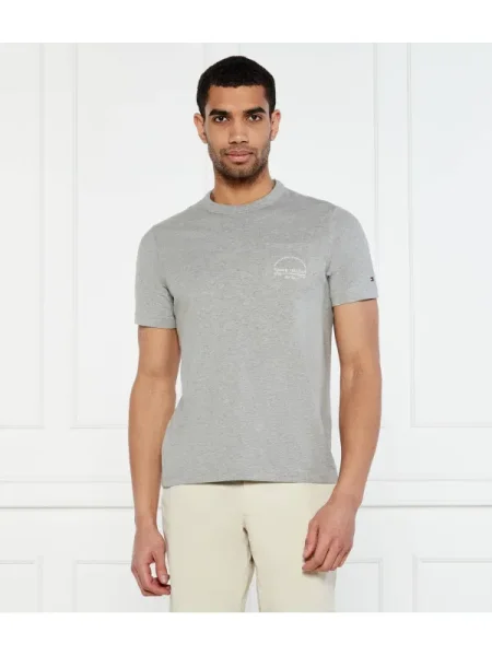 TOMMY HILFIGER Tricou / negru gri