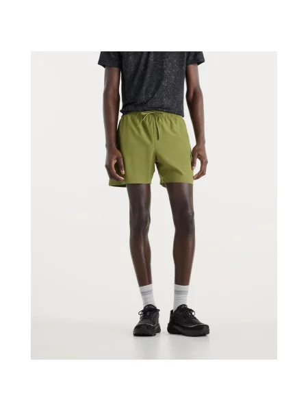Szorty New Balance Sport Essentials 5 Inch oliwkowy S zielony