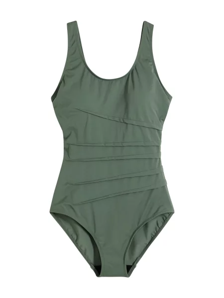 Bonprix Costum de baie modelator oliv