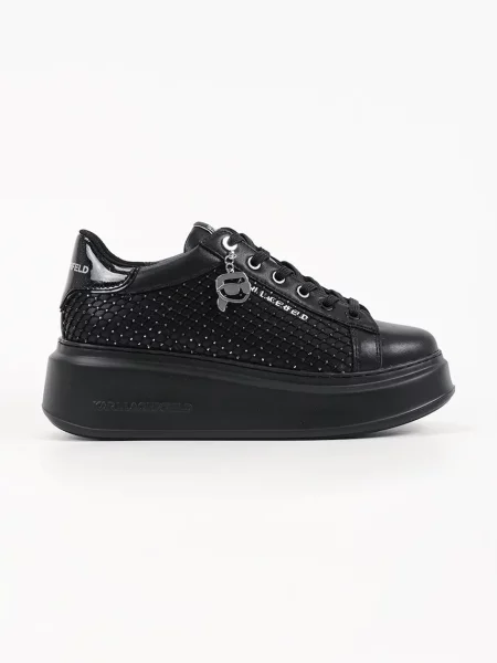 Karl Lagerfeld Anakapri sneakers pentru femei din piele negru
