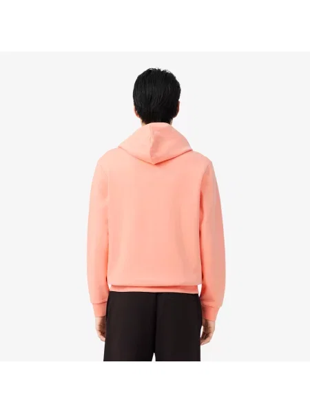 Lacoste Rozpinana Bluza Polarowa O Klasycznym Kroju różowy