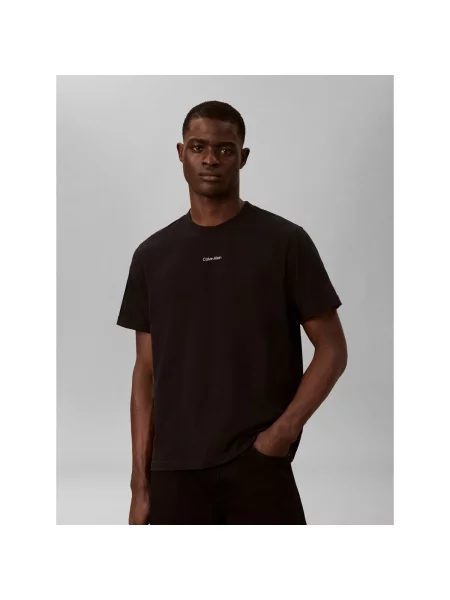 Calvin Klein Jeans Tričko EASY modrá biela čierna