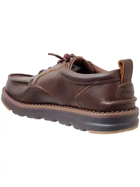 Pantofi Heydude din piele maro