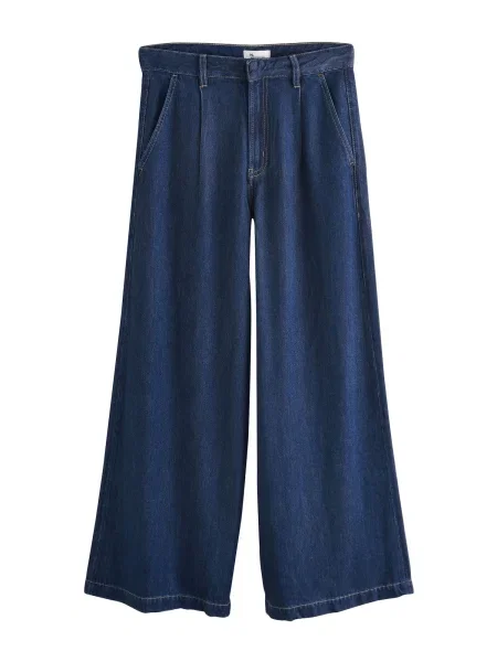 Next Elegantne kavbojke temno modra