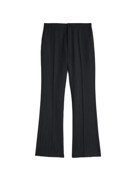 Pantaloni Jil Sander de lână albastru