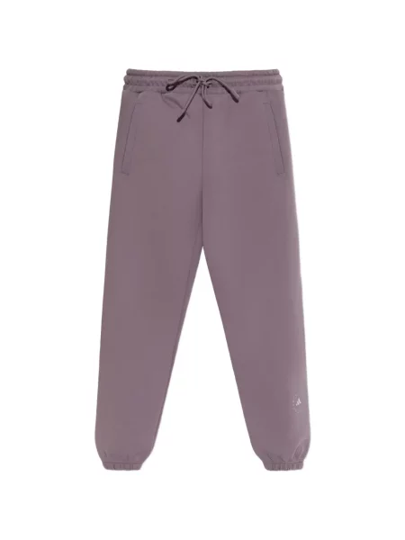 Pantaloni Adidas By Stella Mccartney alergare cu cordon violet