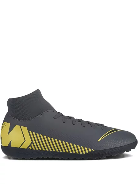 Semišové čtvercové sluneční brýle Nike šedé