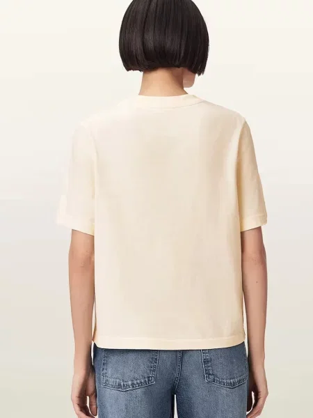 AllSaints t-shirt LISA beżowa