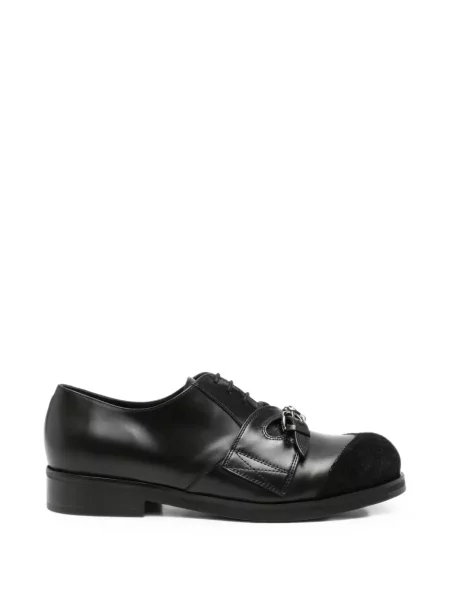 Pantofi derby Stefan Cooke cu cataramă negru