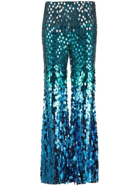 Pantaloni Alberta Ferretti cu paiete evazate