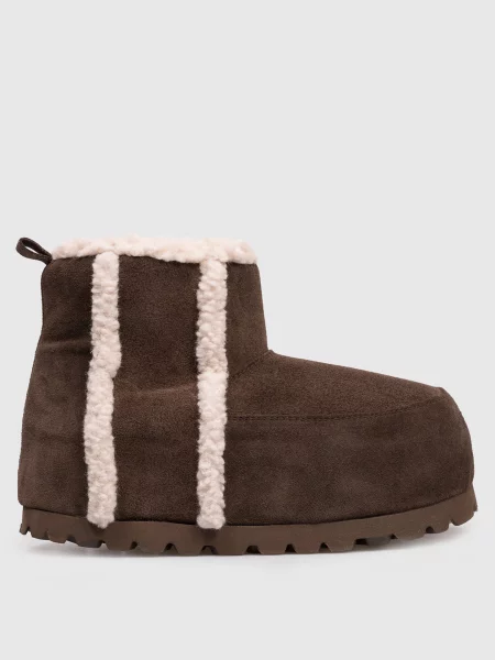 Замшевые ботинки Inuikii коричневые